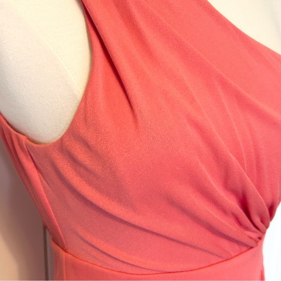 Diane von Furstenberg Epana Rose/Coral Silk Blend Faux Wrap Dress 8 NWT $325 - Picture 3 of 9